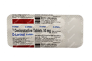 D Lorinol 10 MG Tablet 10