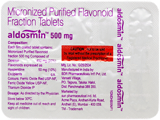 Aldosmin 500mg Tablet 10
