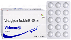 Vildaray 50 Tablet 15