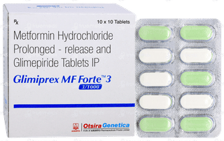 Glimiprex Mf Forte 3 Tablet 10