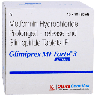 Glimiprex Mf Forte 3 Tablet 10