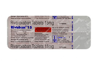 Rivaban 15 MG Tablet 14