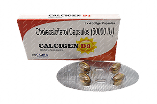 Calcigen D3 60000 IU Capsule 4