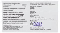 Calcigen D3 Capsule 4 Calcigen D3 Capsule 4