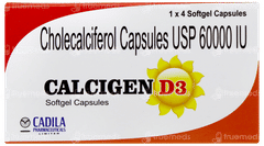 Calcigen D3 Capsule 4 Calcigen D3 Capsule 4