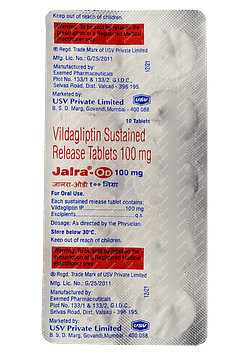 Jalra Od 100mg Tablet 10
