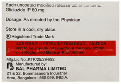 Diabend Mr 60 Tablet 10 Diabend Mr 60 Tablet 10