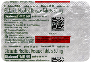 Diabend Mr 60 Tablet 10