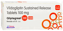 Gliptagreat Od 100 Tablet 10 Gliptagreat Od 100 Tablet 10