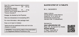 Mirbeg S 25 Tablet 10