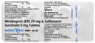 Mirbeg S 25 Tablet 10