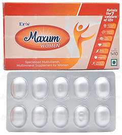 Maxum Women Veg Tablet 10