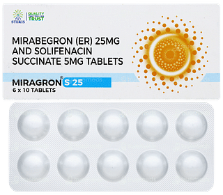 Miragron S 25 Tablet 10