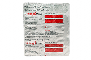 Vildanex M Plus 850/50 MG Tablet 15