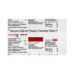 Cefoxim Cv 625 Tablet 10 Cefoxim Cv 625 Tablet 10