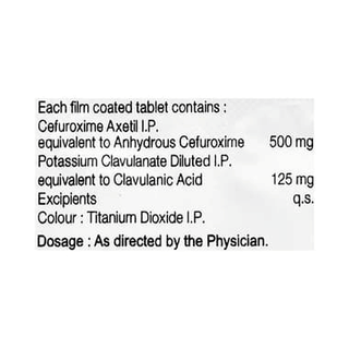 Cefoxim Cv 625 Tablet 10