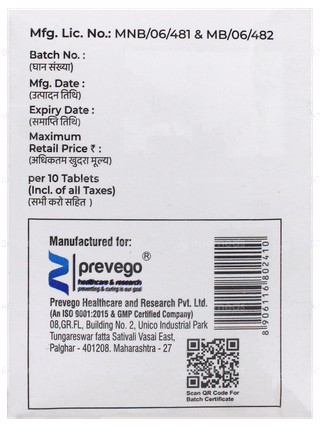 Sodicab 500 Tablet 10