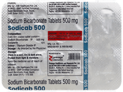 Sodicab 500 Tablet 10