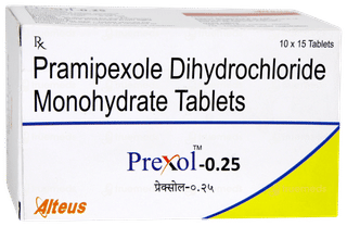 Prexol 0.25 Tablet 15