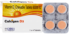 Calcigen D3 Chewable Tablet 4 Calcigen D3 Chewable Tablet 4