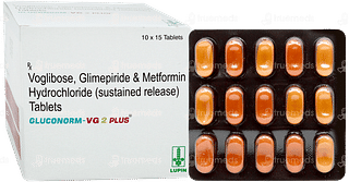 Gluconorm Vg 2 Plus Tablet 15