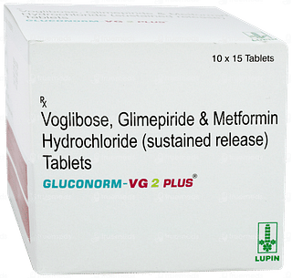 Gluconorm Vg 2 Plus Tablet 15