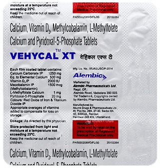 Vehycal Xt Tablet 15