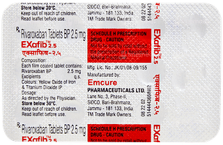 Exafib 2.5 Tablet 14
