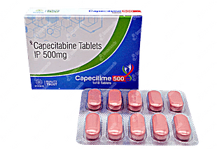 Capecitime 500 MG Tablet 10