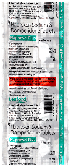 Naprowel Plus Tablet 10