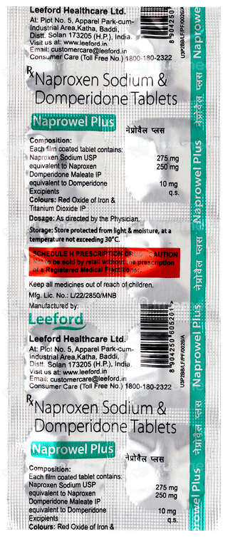 Naprowel Plus Tablet 10