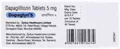 Dapaglyn 5 Tablet 10 Dapaglyn 5 Tablet 10