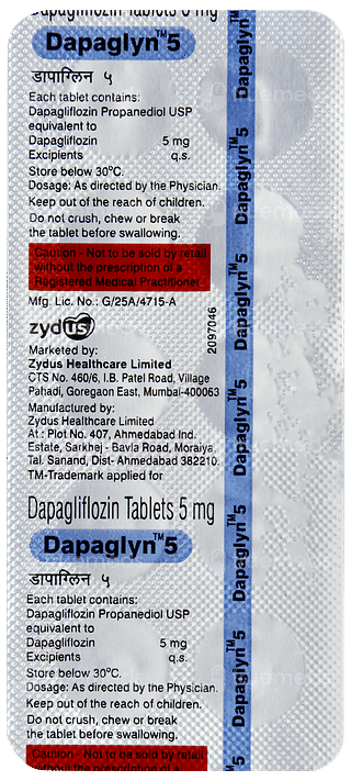 Dapaglyn 5 Tablet 10