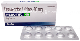 Febutec 40 MG Tablet 10