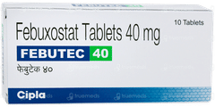 Febutec 40 Tablet 10 Febutec 40 Tablet 10