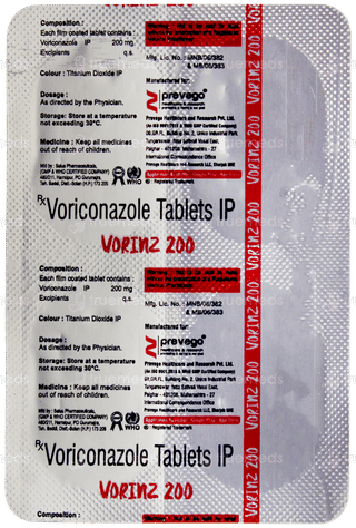 Vorinz 200 Tablet 4