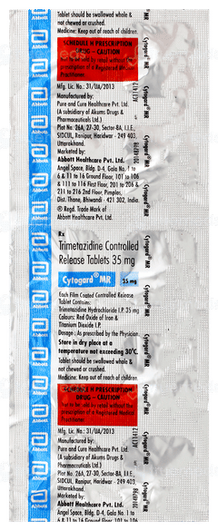 Cytogard Mr Tablet 10 Cytogard Mr Tablet 10