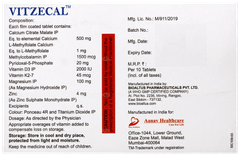 Vitzecal Tablet 10