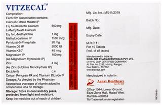 Vitzecal Tablet 10