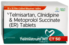 Telmistrum Mt Ct 50 Tablet 10