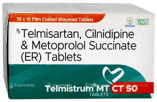 Telmistrum Mt Ct 50 Tablet 10