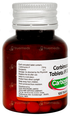 Carbizole 20 Tablet 100 Carbizole 20 Tablet 100