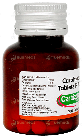 Carbizole 20 Tablet 100