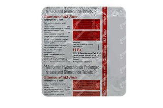 Glimicure M 2/1000 MG Forte  Tablet Pr 15