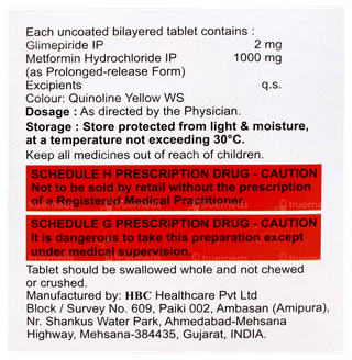 Glimicure M2 Forte Tablet 15