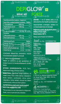 Depiglow Forte Tablet 10