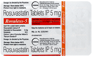 Rosuless 5 Tablet 15