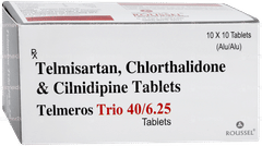 Telmeros Trio 40/6.25 Tablet 10