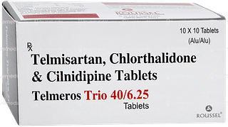 Telmeros Trio 40/6.25 Tablet 10