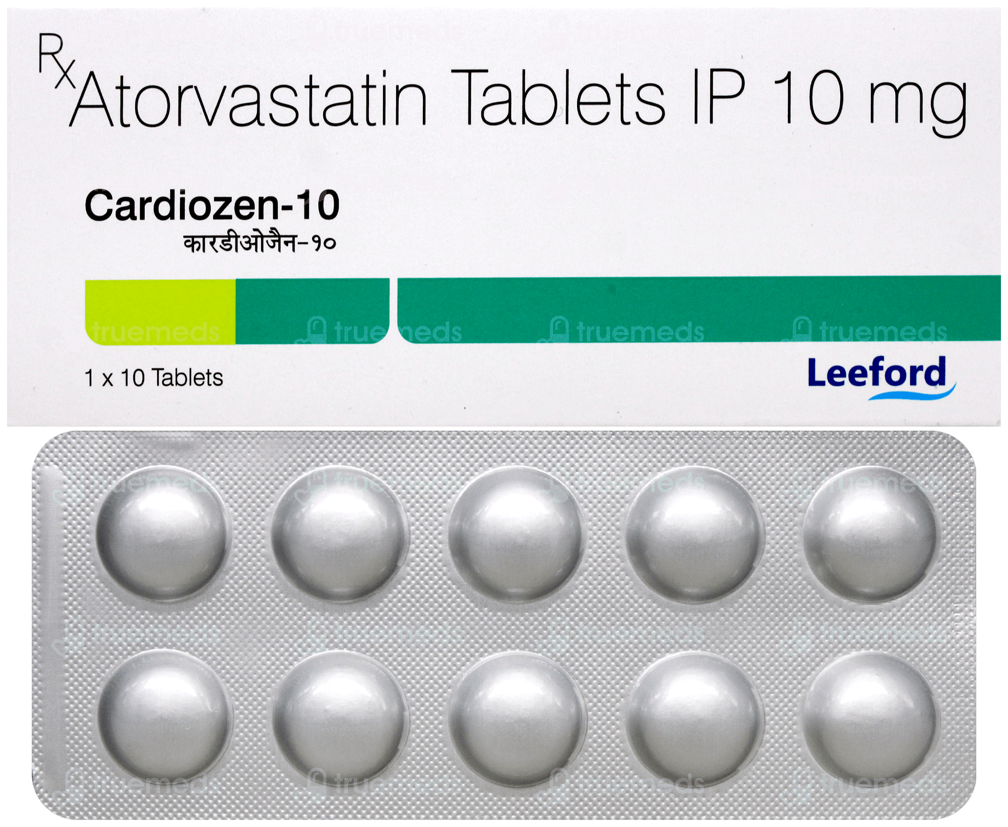 Cardiozen 10 mg Tablet - Uses, Side Effects, Dosage, Price | Truemeds